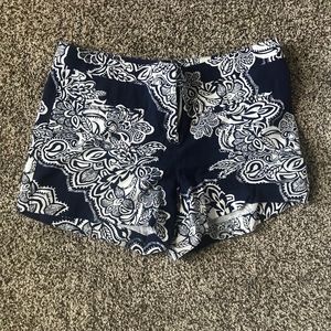 Navy shorts size 4